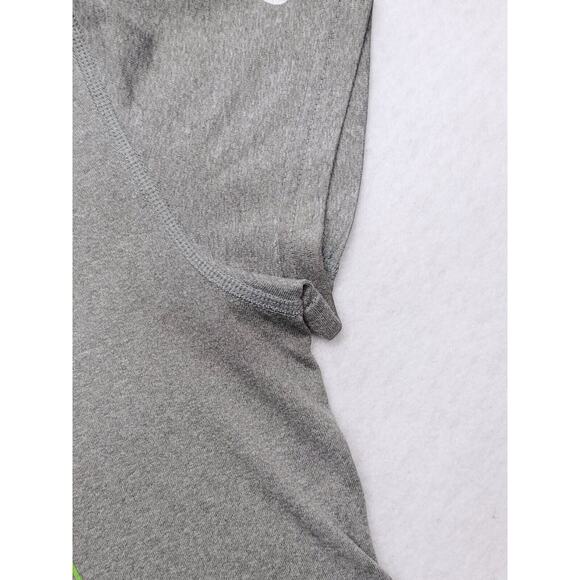 Nike Dri-Fit Casual Graphic Short Sleeve T Shirt Womens Size Medium M Gray - Picture 6 of 8